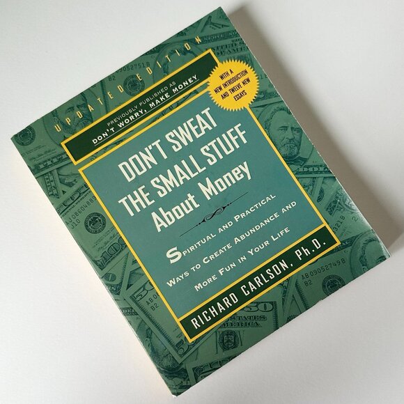 Don’t Sweat the Small Stuff About Money, Carlson, Softcover Book Hyperion 2001 - Picture 4 of 7
